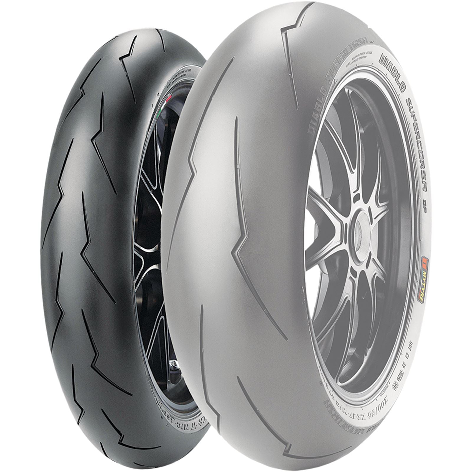 Pirelli - Powersports Tire Super Corsa SP V2 Front 120/70ZR17 (58W) Radial [MPN: 2166900]_10489