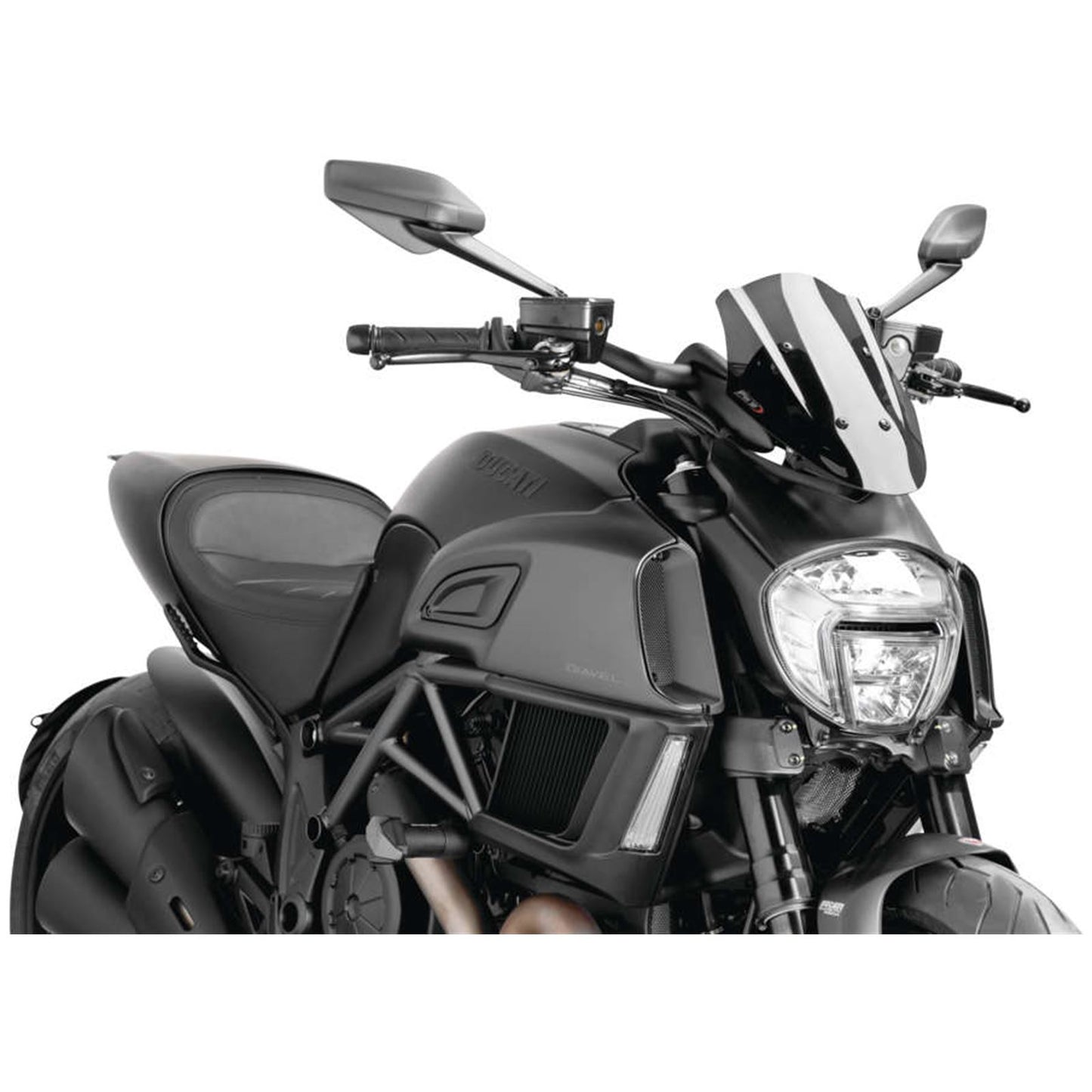 Puig New Generation Sport - Windscreen - Dark Smoke 7592F_10889