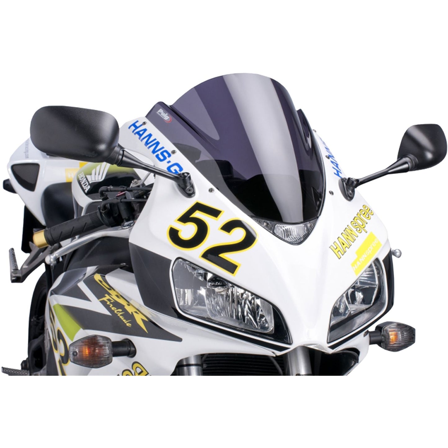 Puig Windscreen Racing Dark Smoke 1665F_10929
