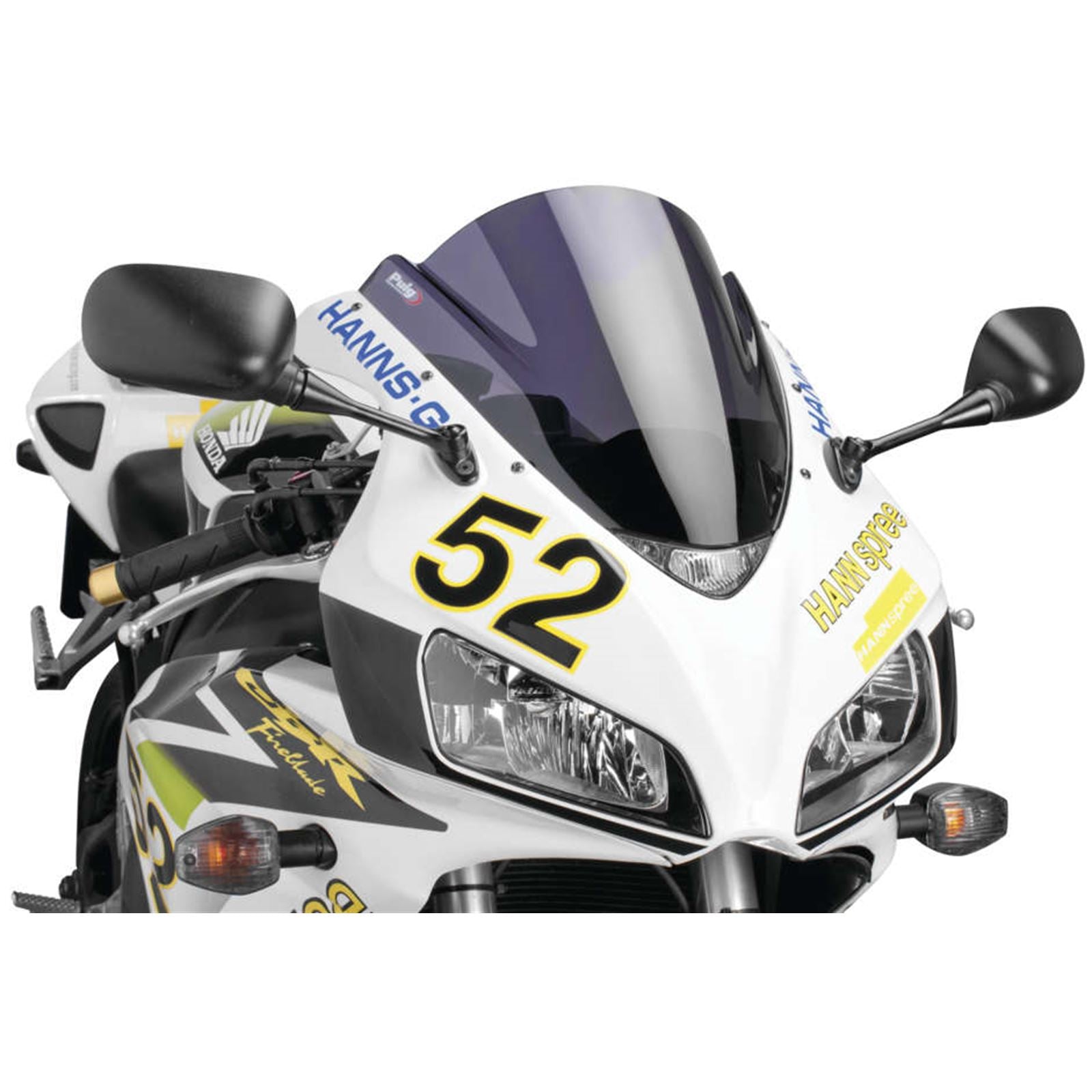 Puig Windscreen Racing Dark Smoke 1665F_10930