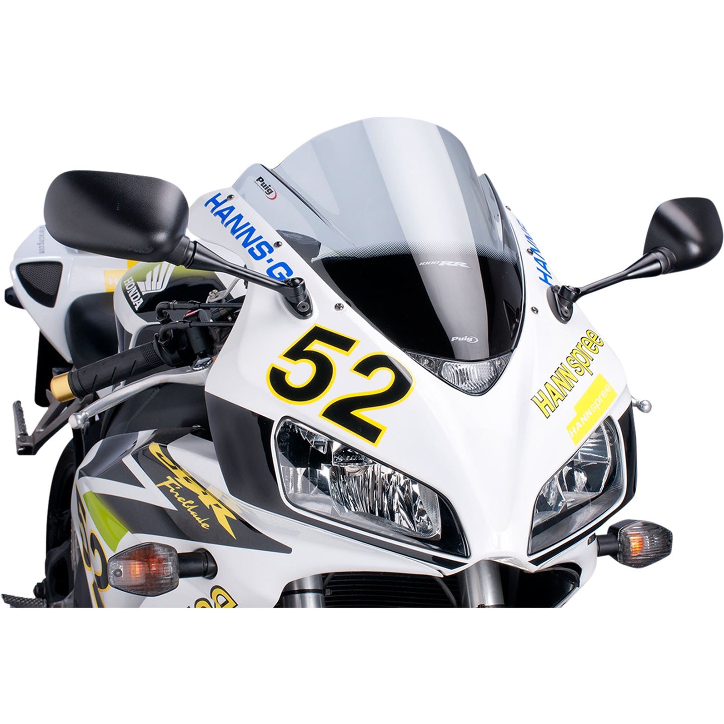 Puig Windscreen Racing Smoke 1665H_461072