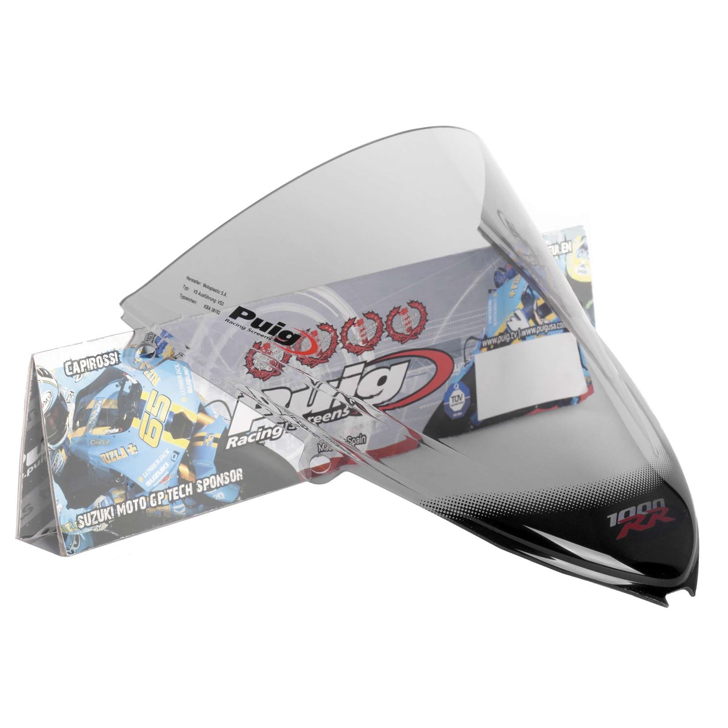 Puig Windscreen Racing Smoke 4623H_10976