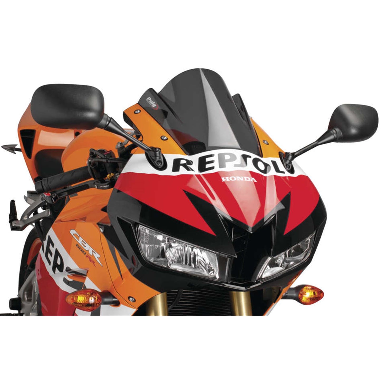 Puig Windscreen Racing Dark Smoke 6478F_11000