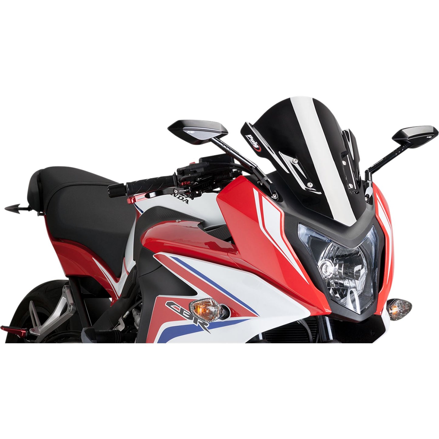 Puig Windscreen Racing Black 7003N_461063