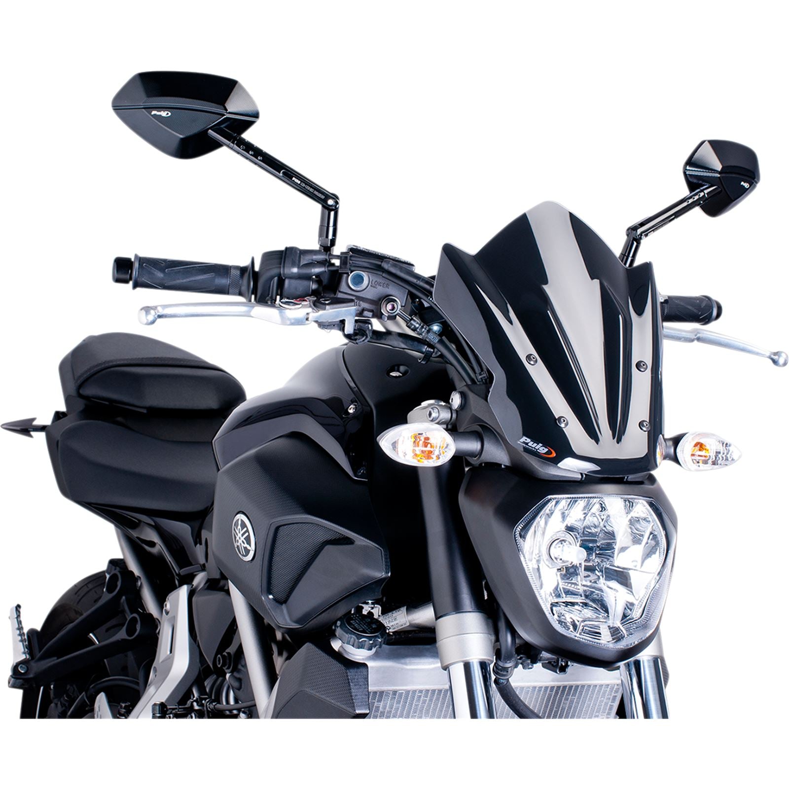 Puig New Generation Windscreen Sport Black [MPN: 7015N]_461366