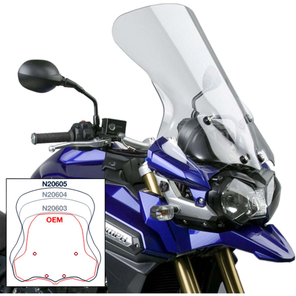 National Cycle VStream Touring Screen Clear Replacement [MPN: N20605]_11862