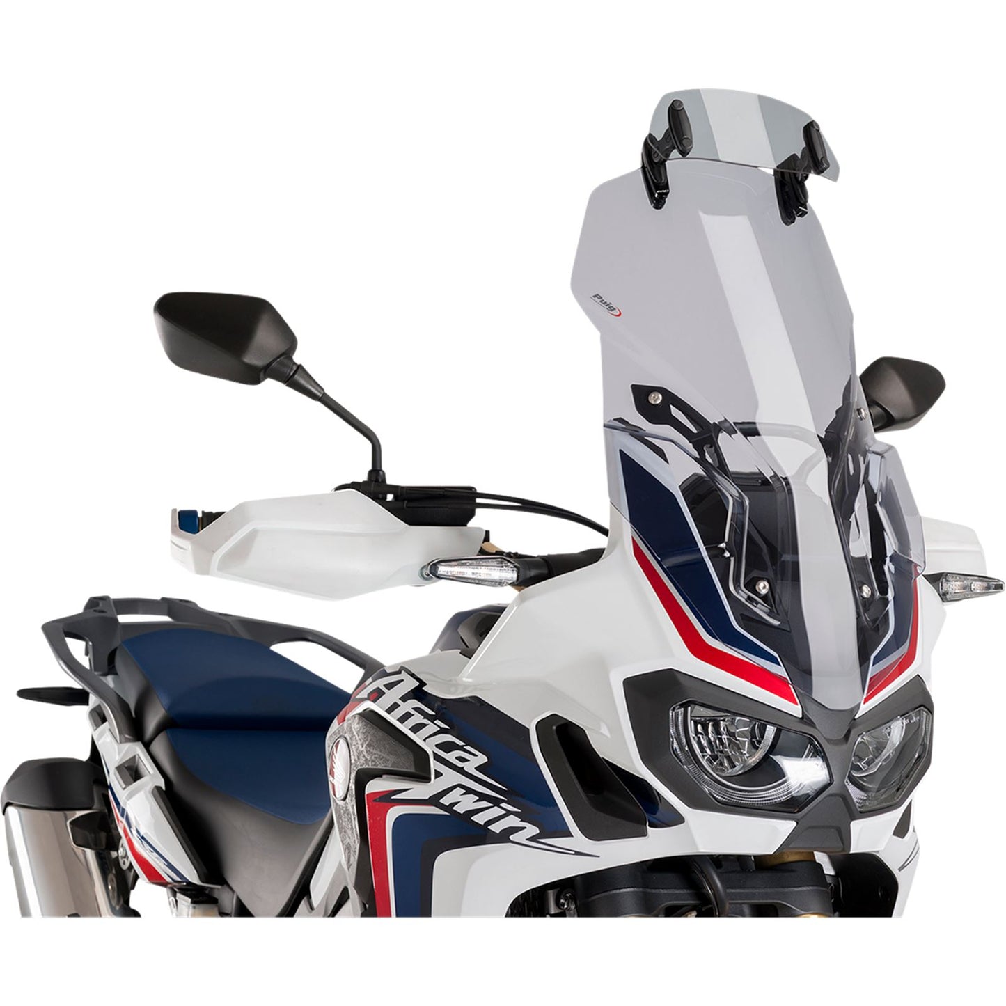 Puig Windscreen Clip-On Visor Smoke 230x90mm 6319H_461620