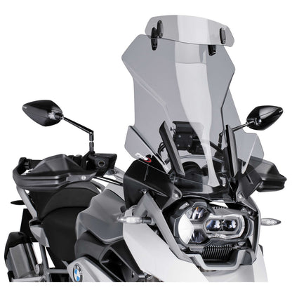 Puig Windscreen Clip-On Visor Smoke 230x90mm 6319H_12052