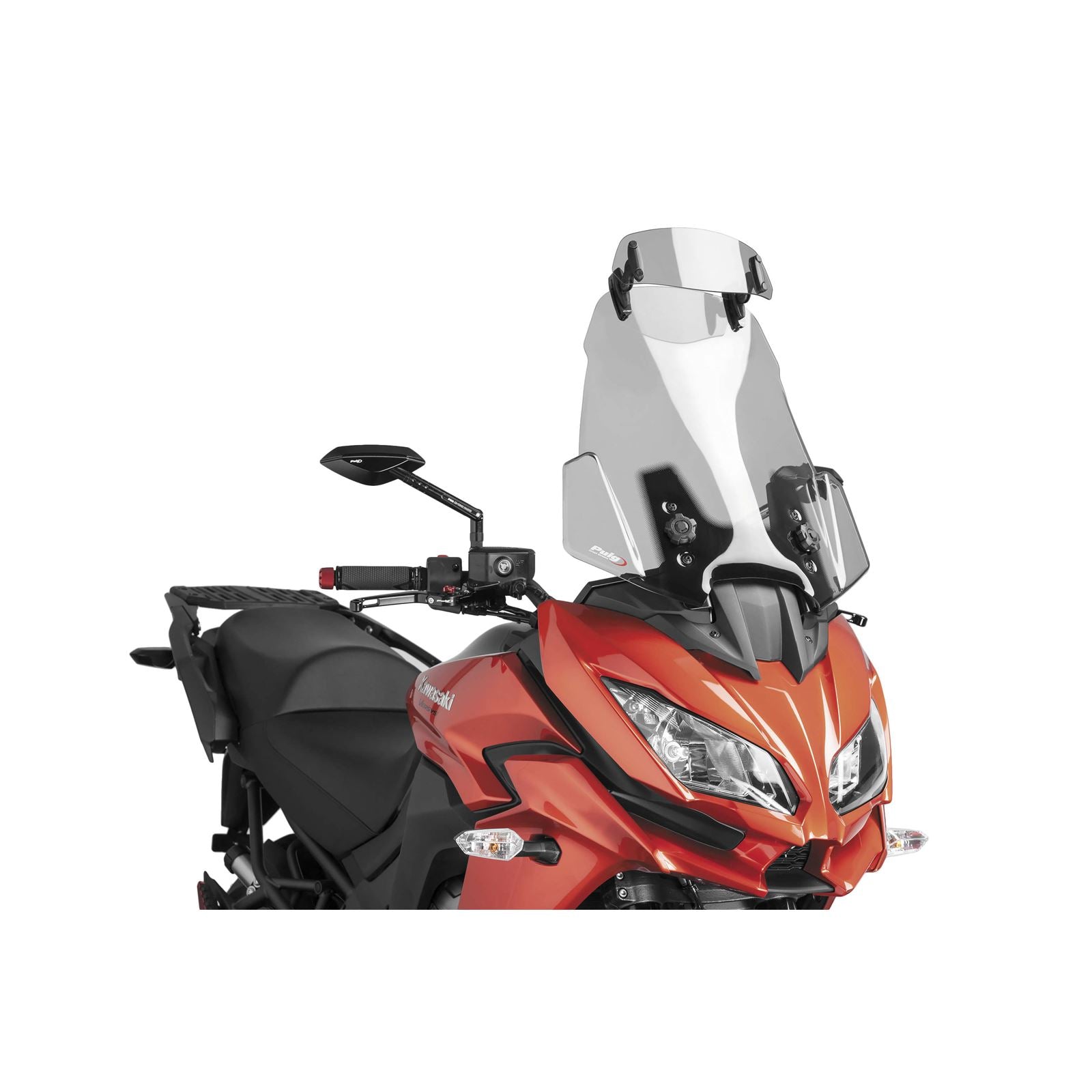 Puig Windscreen Clip-On Visor Smoke 250x100mm 6320H_12054