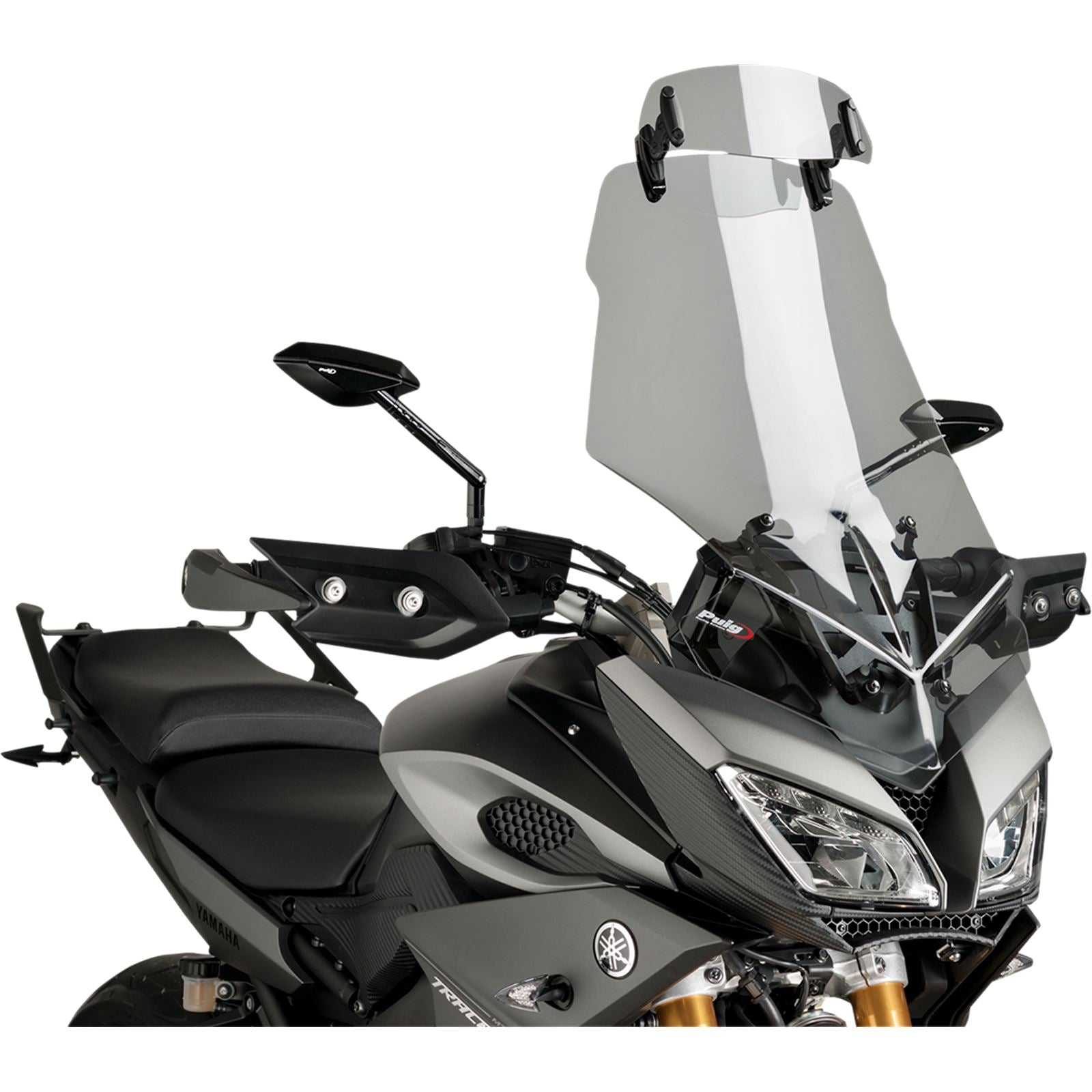 Puig Windscreen Clip-On Visor Smoke 250x100mm 6320H_461617