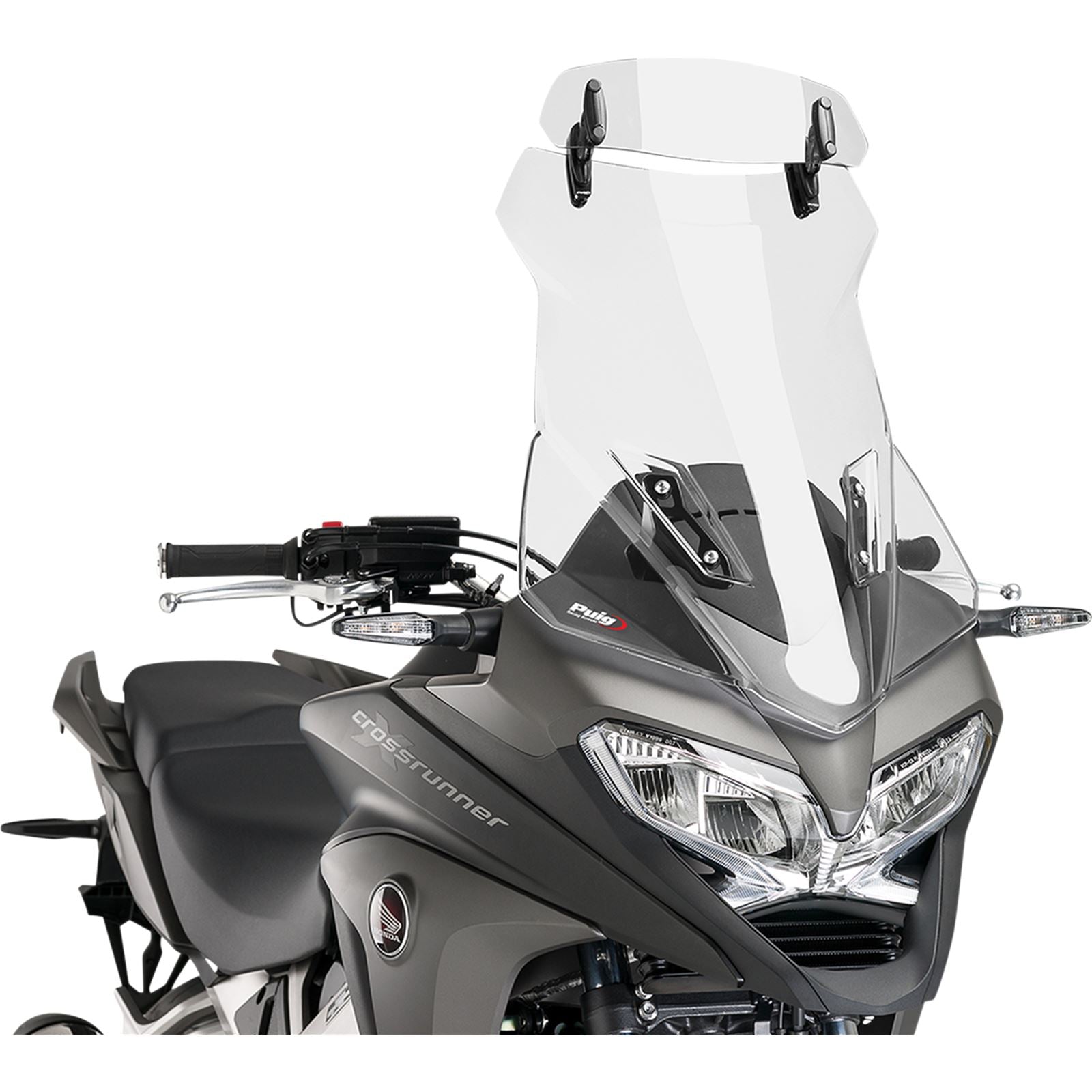 Puig Windscreen Clip-On Visor Clear 315x100mm 6375W_461613