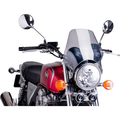 Puig Windscreen Naked HeadLight Mount Smoke 0869H_461626