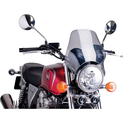 Puig Windscreen Naked HeadLight Mount Smoke 0869H_12070