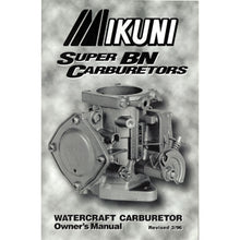Mikuni Owners Manual For Super BN Carburetors [MPN: MK-BN/004]_12237