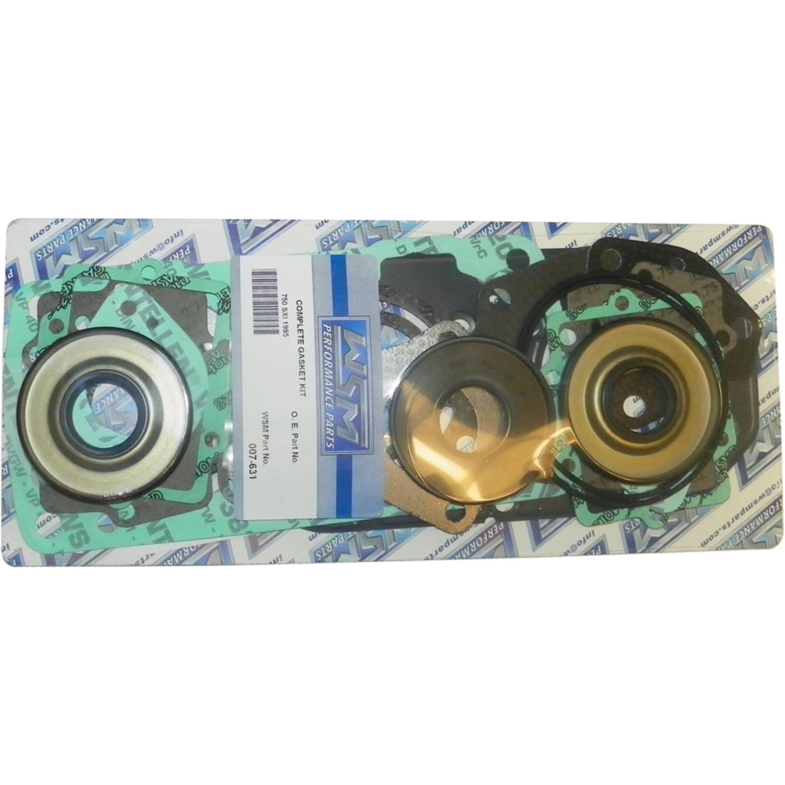 WSM Gasket Kit for Kawasaki 750SXI 95-96/750 SXI Pro 98-02 007-631_13396