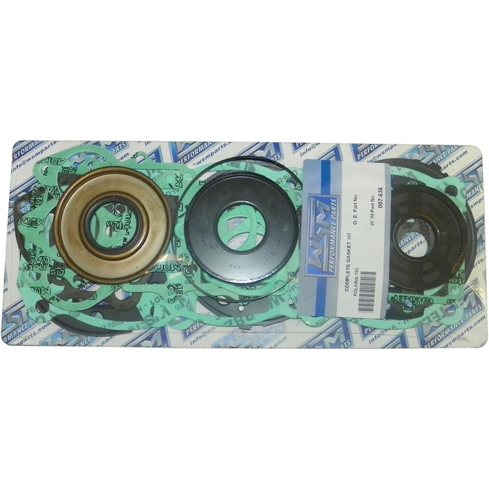 WSM Gasket Kit for Polaris 750 007-636_13405