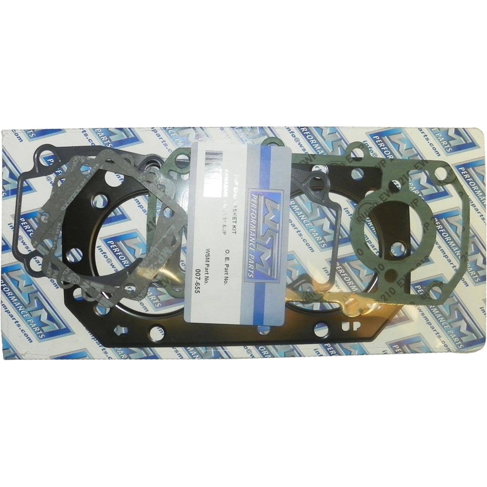WSM Top End Kit for Kawasaki 550 91 Up 007-655_13435