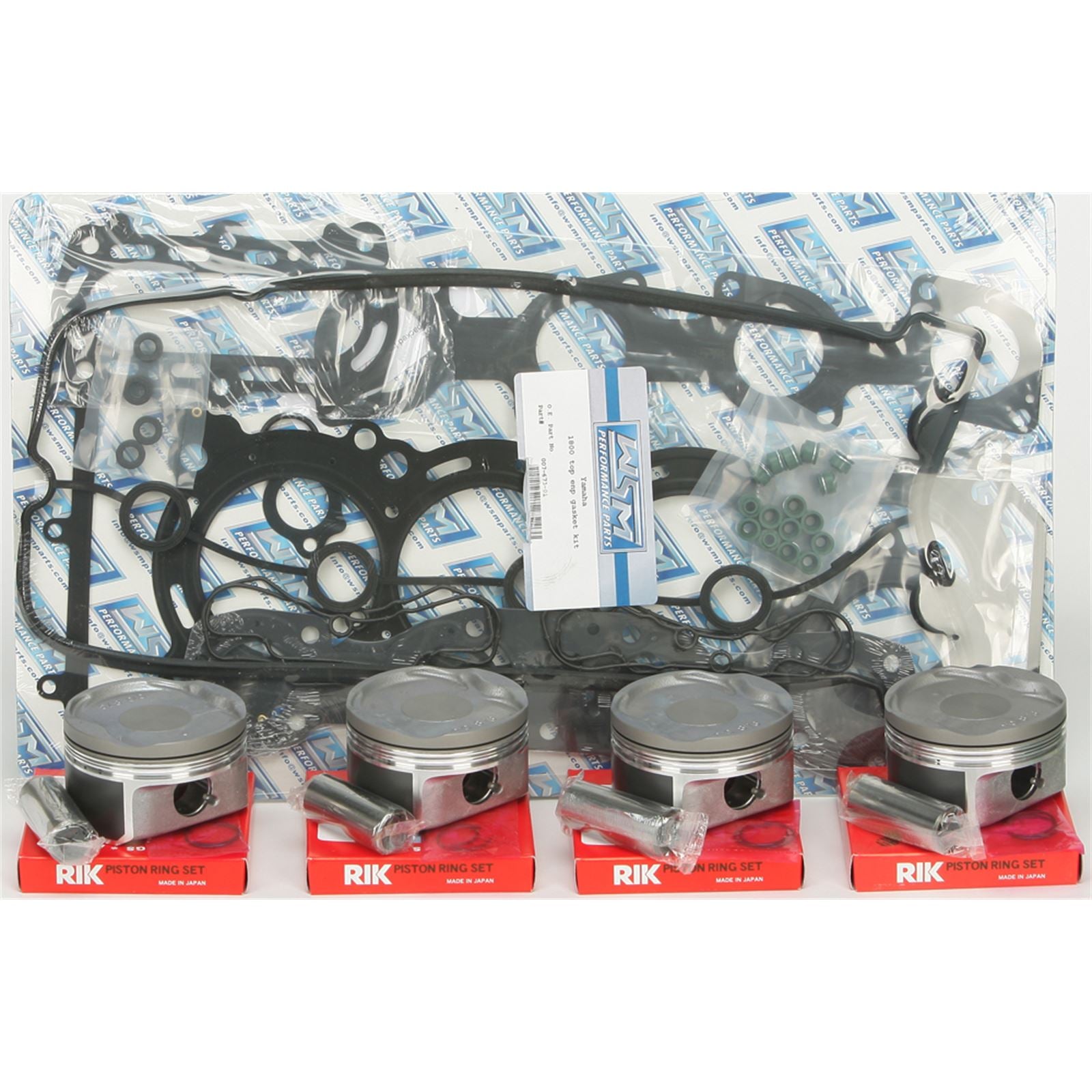 WSM Top End Kit for Yamaha FX1800 Sc .5mm 010-873-12P_14027