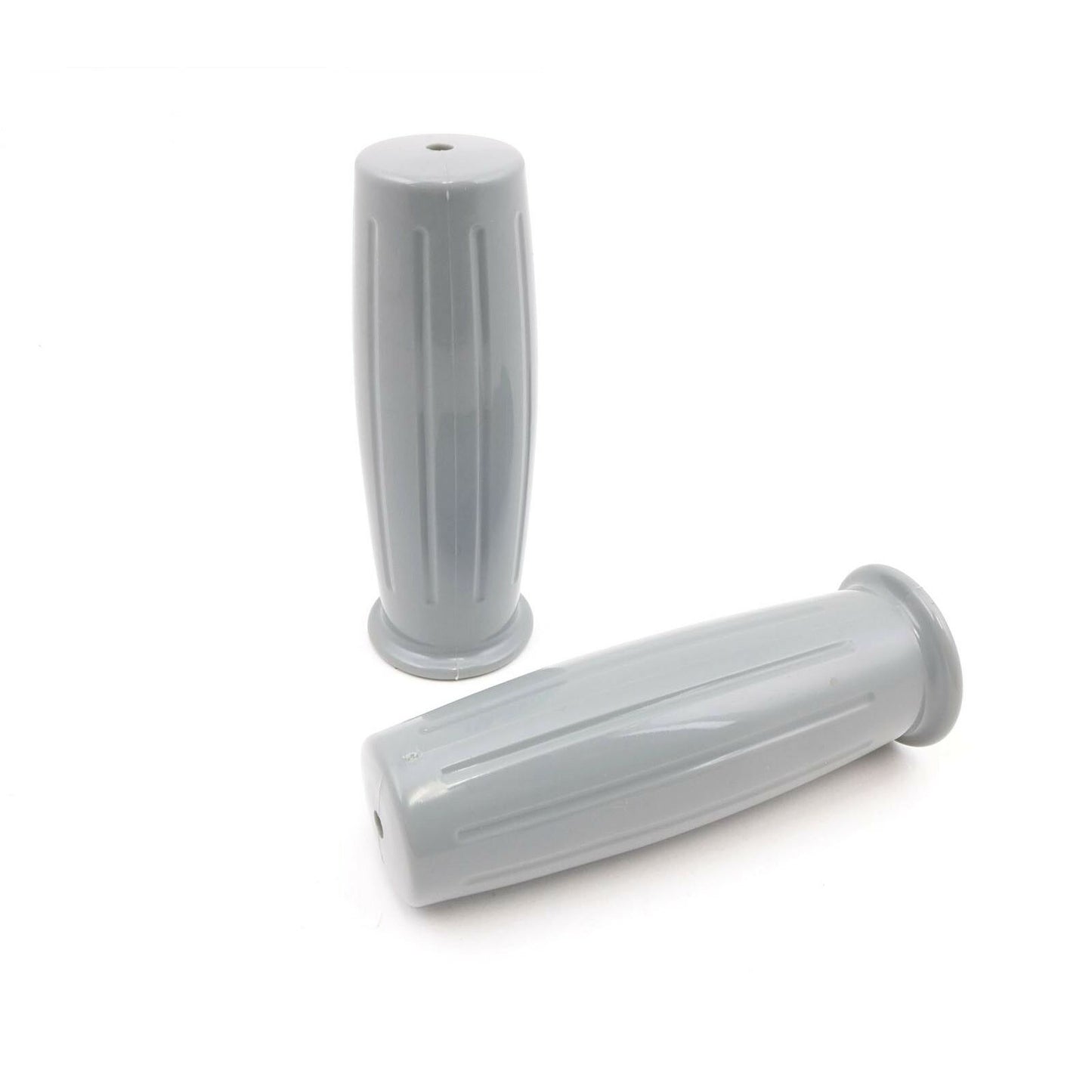 2FastMoto 7/8" Retro Style Barrel Grips - Gray for Motorcycle ATV 42-56582_671067