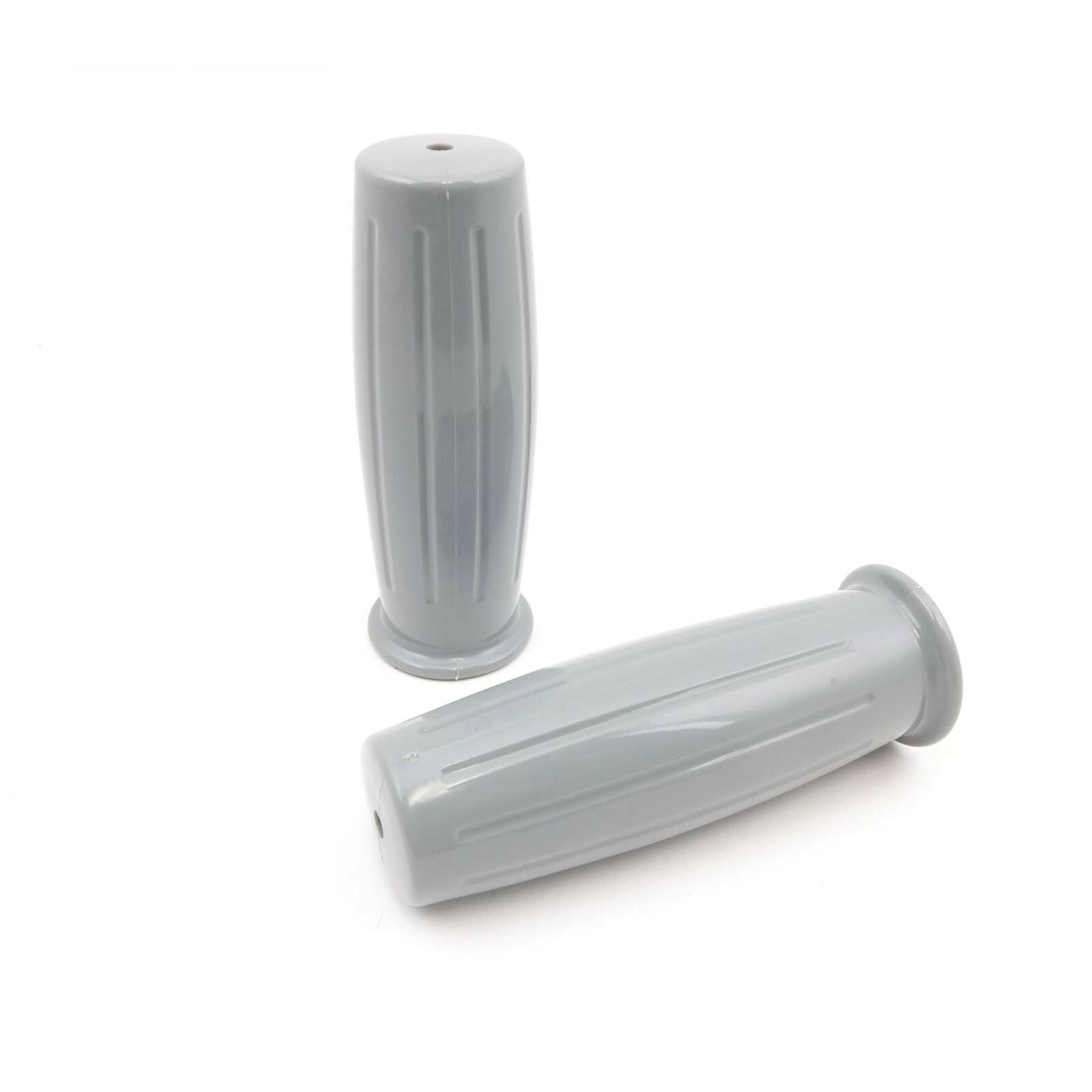 2FastMoto 7/8" Retro Style Barrel Grips - Gray for Motorcycle ATV 42-56582_671067