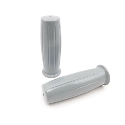 2FastMoto 7/8" Retro Style Barrel Grips - Gray for Motorcycle ATV 42-56582_671067