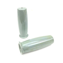 2FastMoto 1" Retro Style Barrel Grips - Gray  42-56592_630404