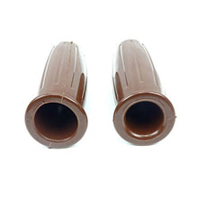 2FastMoto 1" Retro Style Barrel Grips Brown For Motorcycle ATV 42-56597_645968