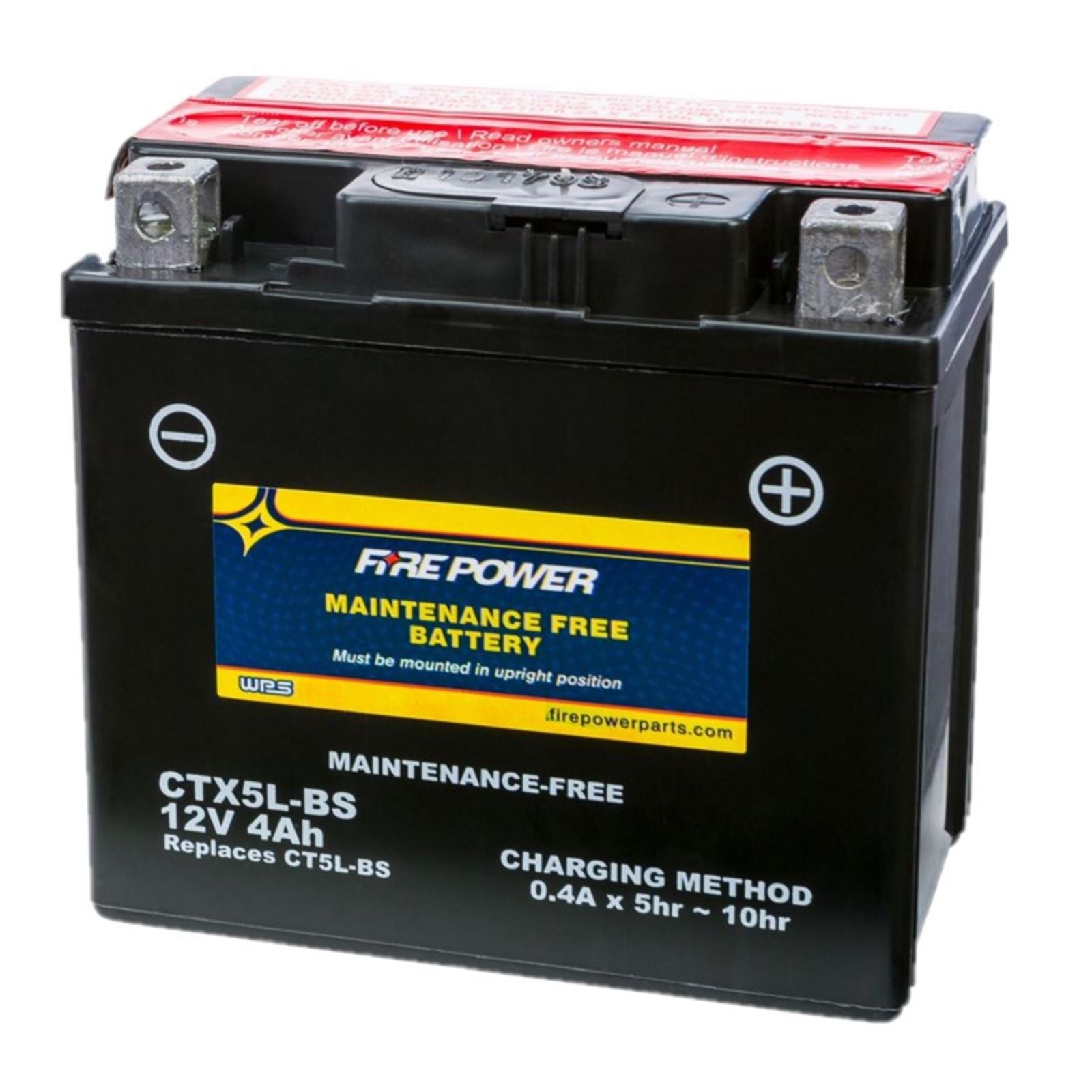 Fire Power Battery CTx5L-BS Maintenance Free CTX5L-BS_1513300