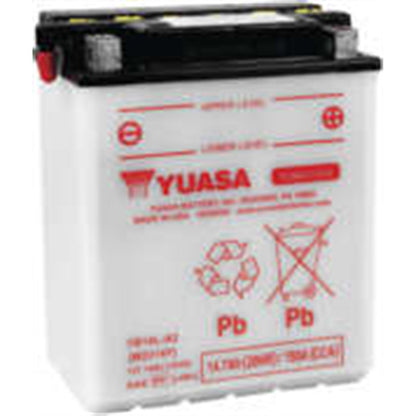 Yuasa Battery YB14L-A2 Conventional electrolyte Sold Separately YUAM2214Y_14551