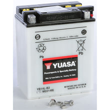 Yuasa Battery YB14L-B2 Conventional electrolyte Sold Separately YUAM2214B_14552