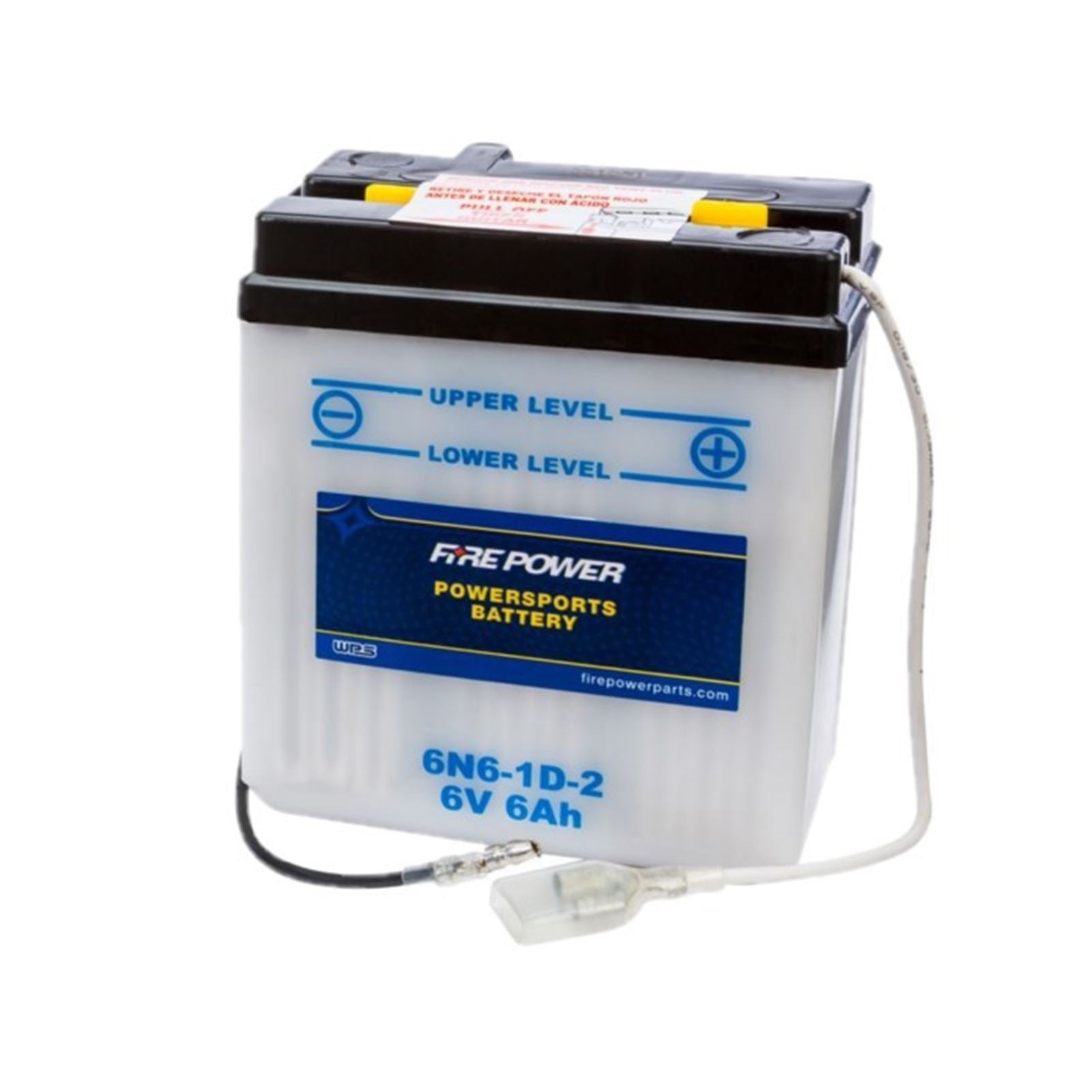 Fire Power Battery with electrolyte 6N6-1D-2 6/Volt 6N6-1D-2_1519440