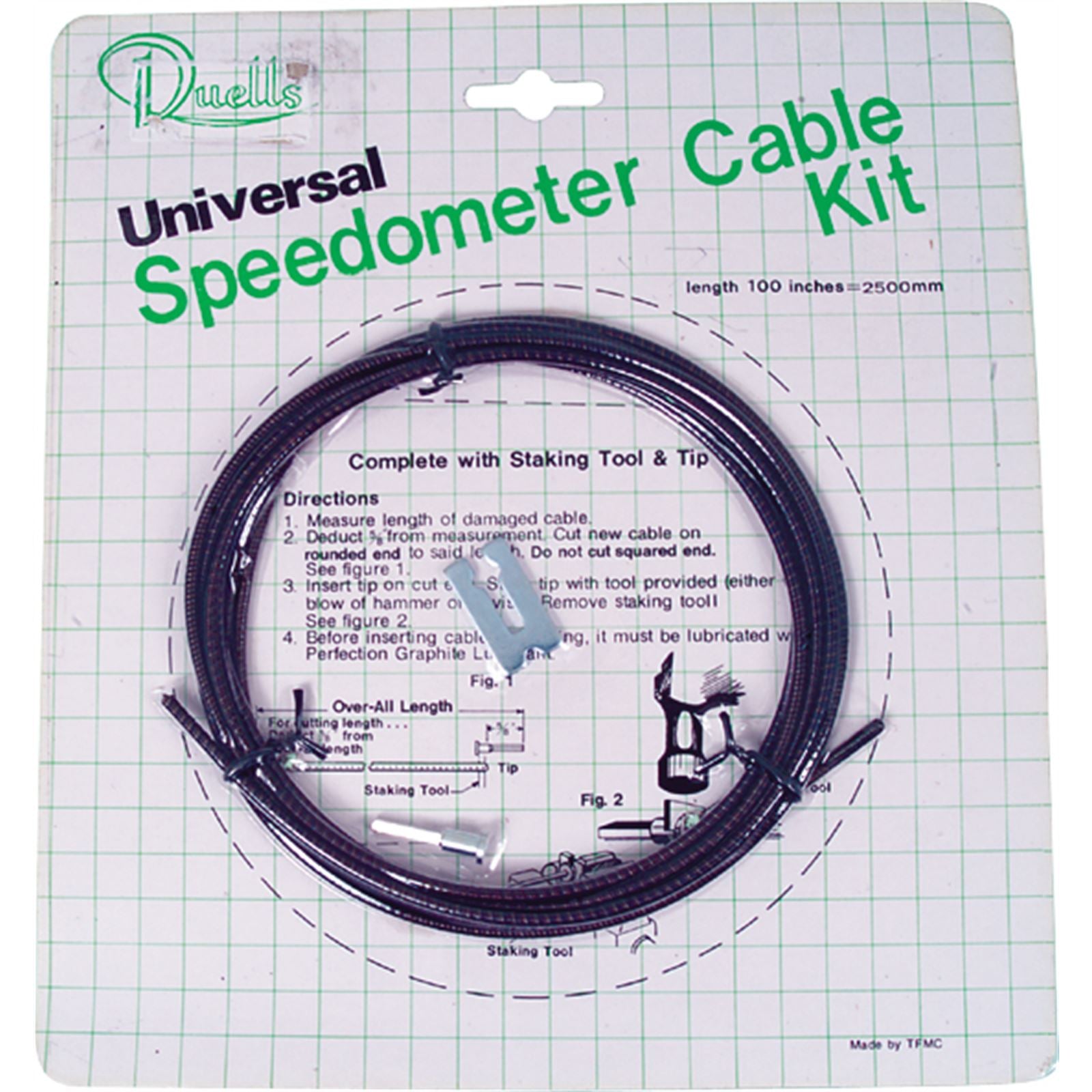SPI Sports Parts Inc Speedo Cable Kit 92-154_14570