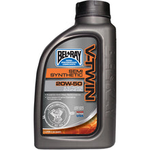 Bel-Ray V-Twin Semi-Synthetic Engine Oil 20W-50 - 1/Liter [MPN: 96910-BT1]_350708