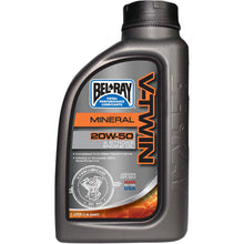 Bel-Ray V-Twin Mineral Engine Oil 20W-50 - 1/Liter [MPN: 96905-BT1]_350706