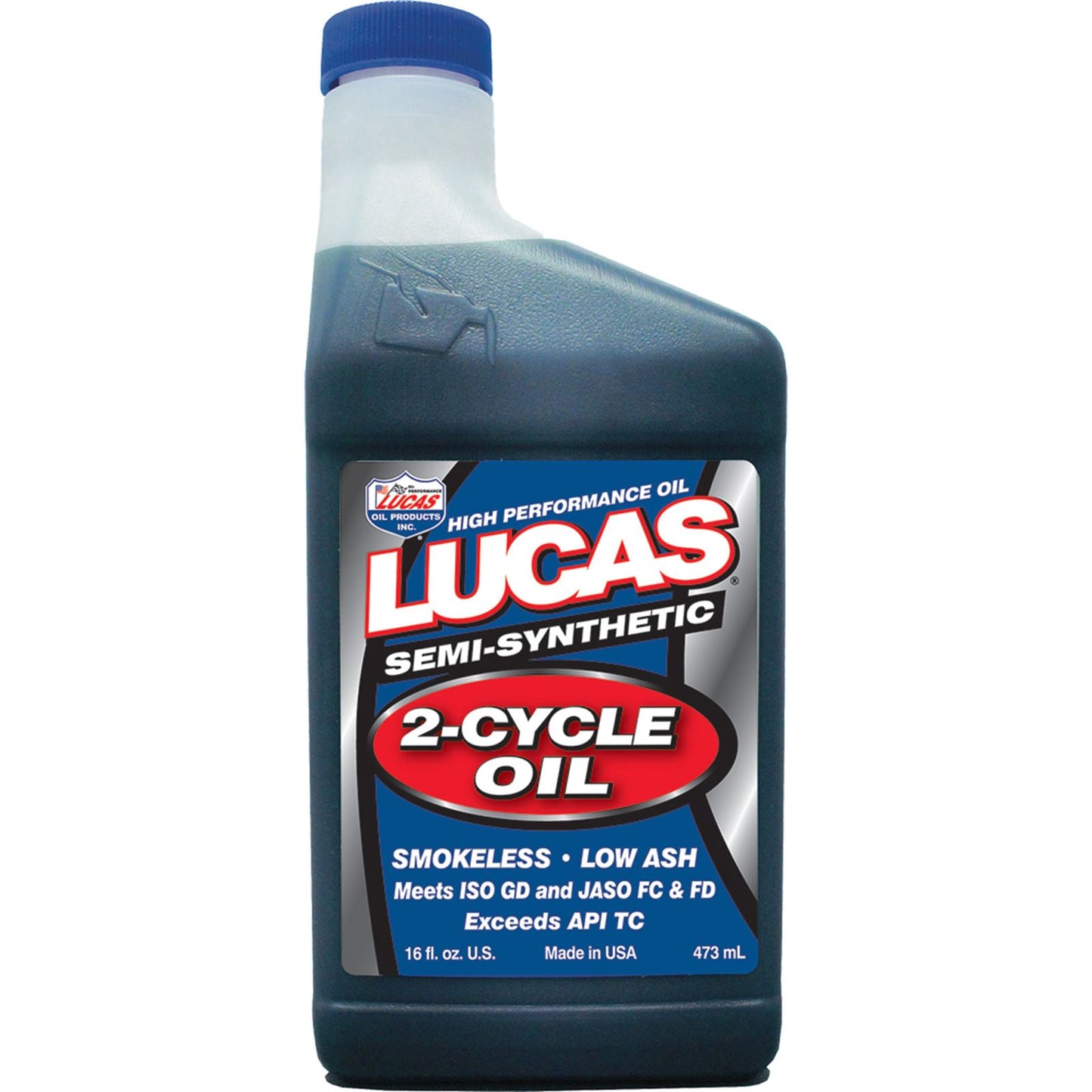 Lucas Semi Synthetic  2-Cycle Oil 16oz [MPN: 10120]_14623