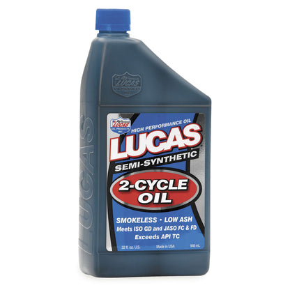 Lucas Semi Synthetic  2-Cycle Oil Quart [MPN: 10110]_14624