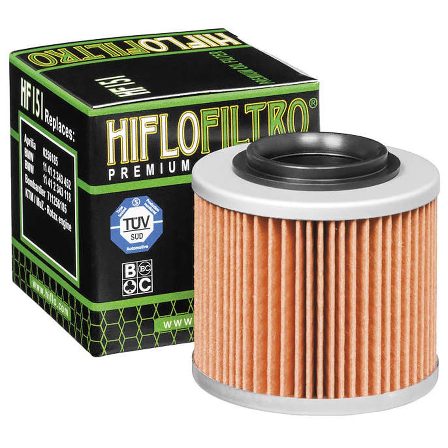Hiflofiltro Oil Filter [MPN: HF151]_14765
