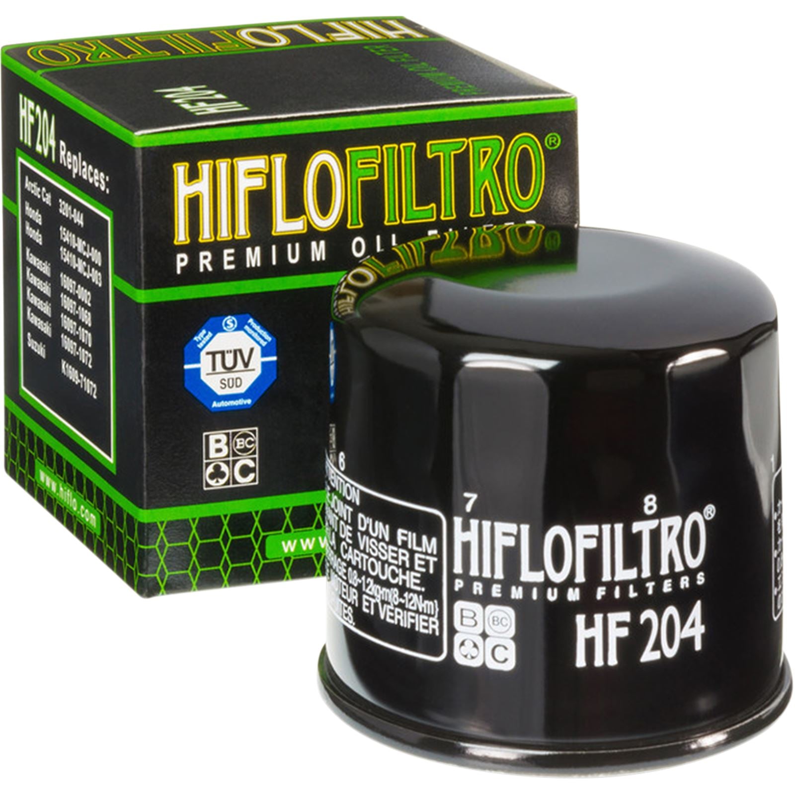 Hiflofiltro Oil Filter [MPN: HF204]_393595