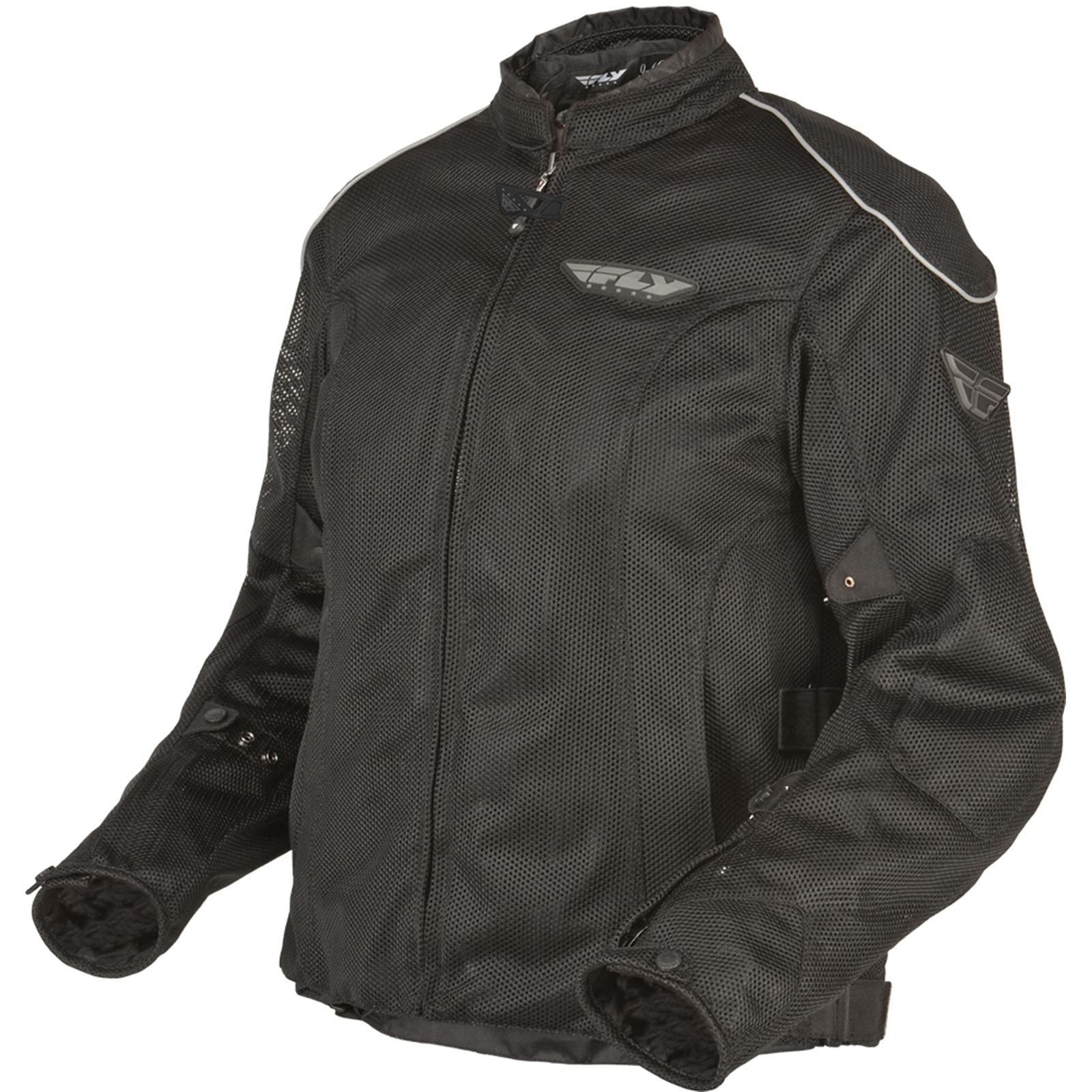 Fly Racing Fly Street Ladies Jacket - Black - Size 7-8 CLOSEOUT #5791 477-8010~2_1497751