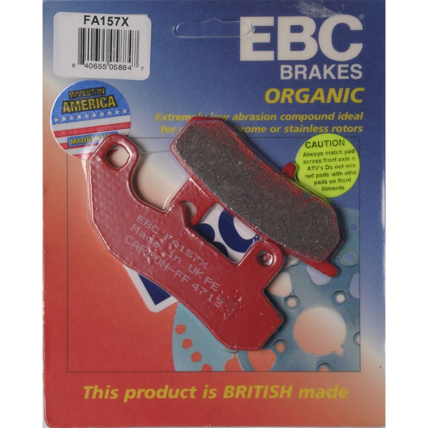 EBC Brakes Brake Pads FA157X_14943