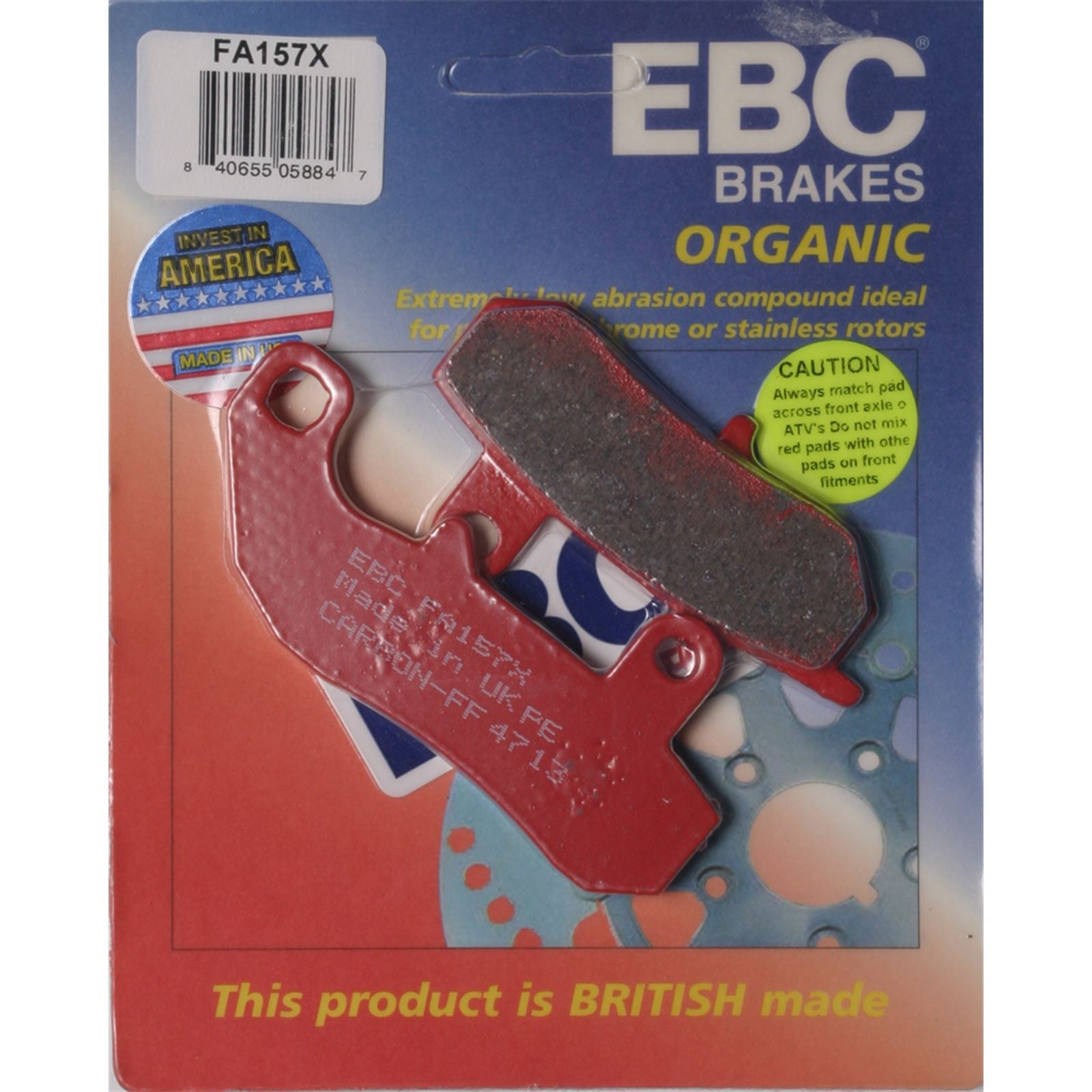 EBC Brakes Brake Pads FA157X_14943