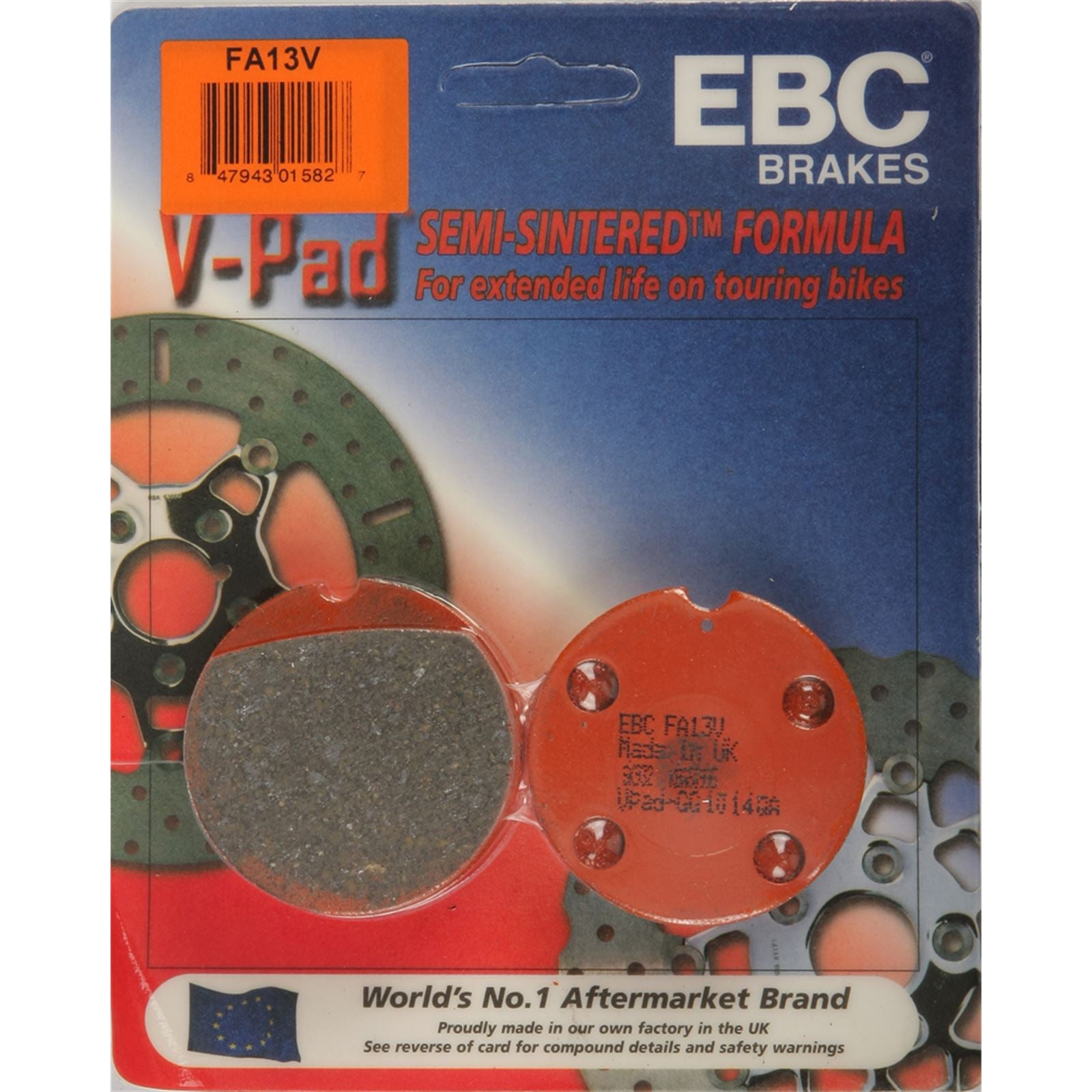 EBC Brakes Brake Pads V-Series FA13V_15153
