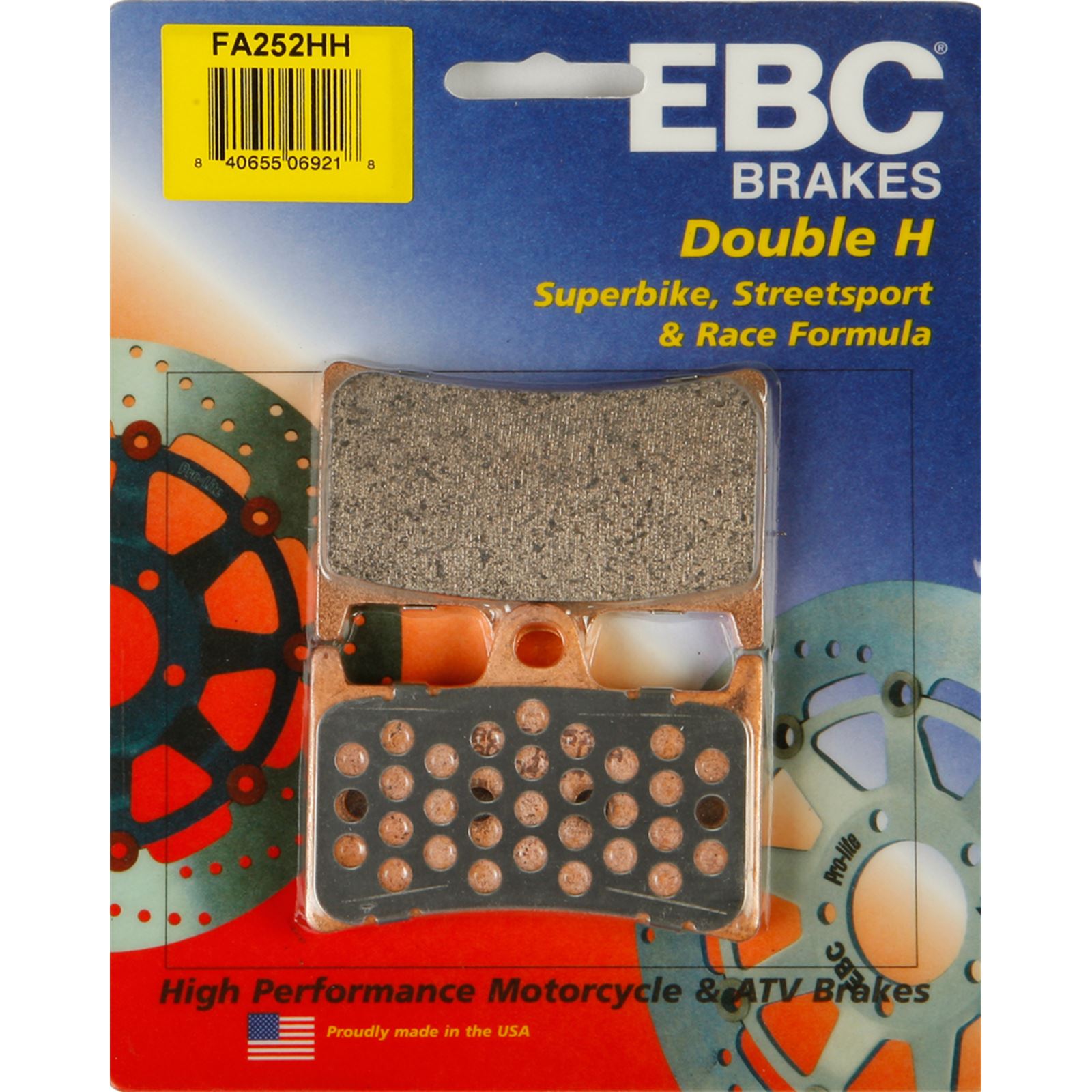 EBC Brakes Brake Pads FA252HH_15160