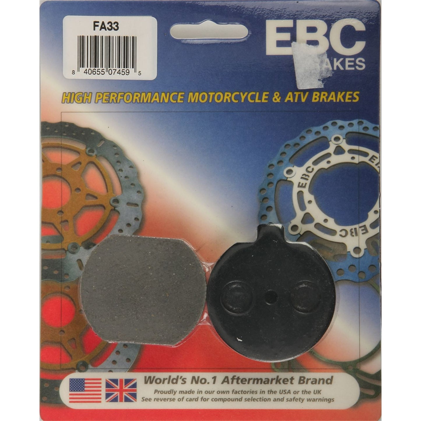 EBC Brakes Brake Pads FA33_15162