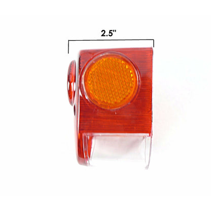 2FastMoto Taillight Lens Amber Reflectors for Honda Z50, CT70, SL  33702-086-003_633783