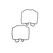 2FastMoto Carburetor Float Bowl Gasket - 2/Pack for Honda  16010-mc8-671 / 16010-ma1-671_670252