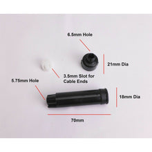 2FastMoto Wire Throttle Cable Splitter Connector Sleeve Joint Café for Yamaha 04-120906_662458