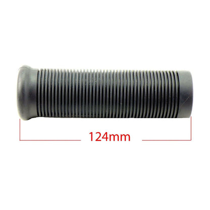 2FastMoto Jackhammer Style 1" Handlebar Black Retro Motorcycle Grips 01-23156b_636886