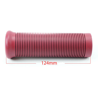 2FastMoto Jackhammer Style 1" Rubber Red Motorcycle Grips 01-23156dr_630423