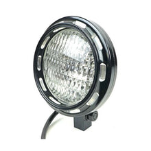2FastMoto  Custom Slotted Trim Ring Headlight - Satin Black 12V H4  2fm-41-14035b_629123